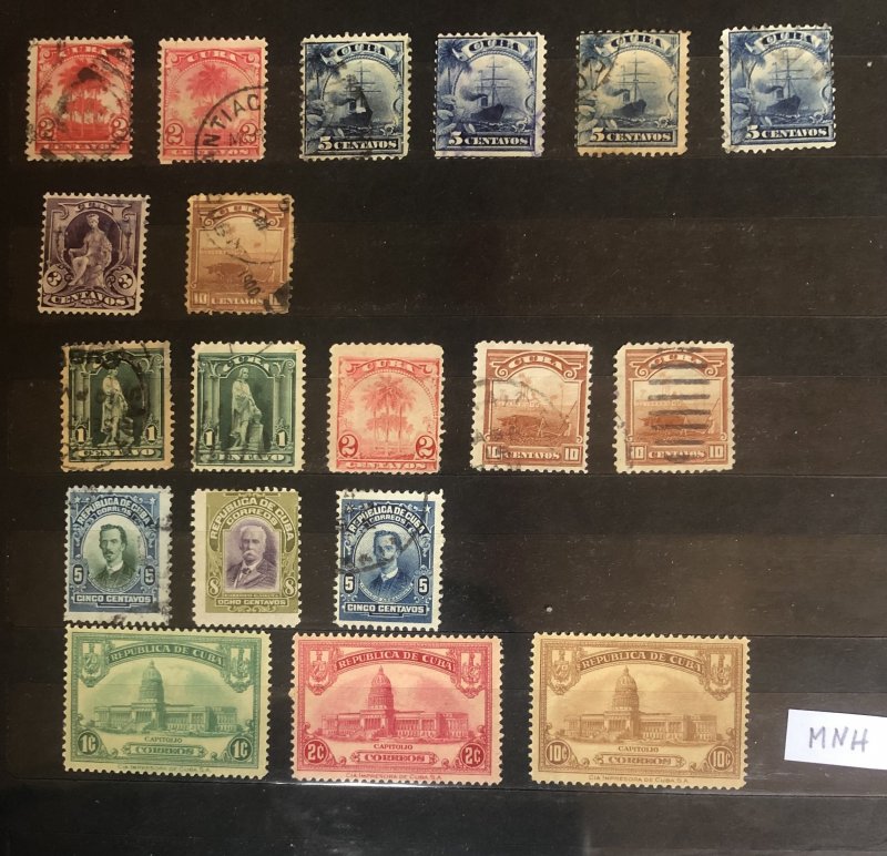 Cuba 1899 Issues plus, SCV $123+