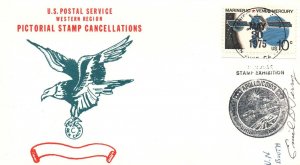 1975 Pictorial Stamp Cancellations - San Jose, CA - F27443