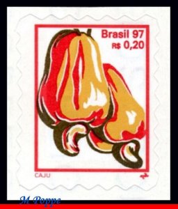 2636l BRAZIL 1997 1998 CASHEW, FRUITS, RHM 753 B4, MNH