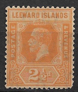1923 Leeward Islands 69 King George V 2½p MNH