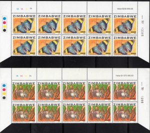 Zimbabwe - 2004 Conservation Imprint Block Set MNH** SG 1144-1145