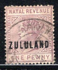 Zululand #14 VF,  Used,  CV $3.75   ....   7170024