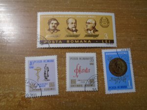 Romania  #  1875-78  used