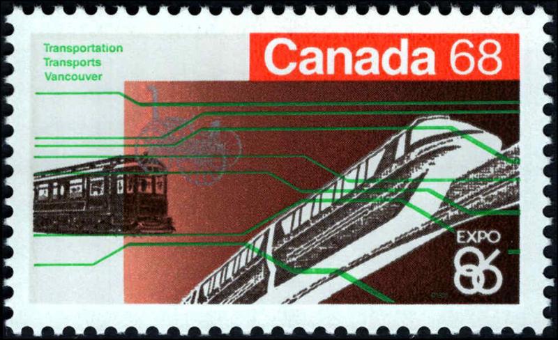 1986 Canada #1092-1093, Complete Set(2), Never Hinged