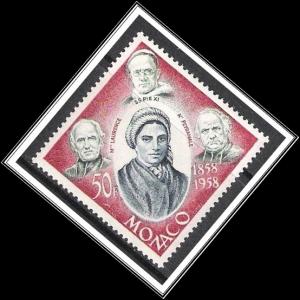 Monaco #420 Lourdes Issue MH