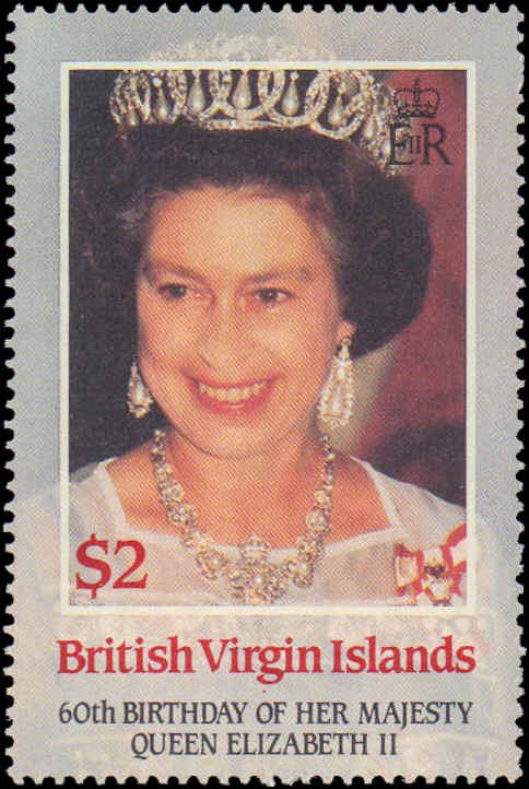 Virgin Islands #532-535, Complete Set(4), 1986, Royalty, Never Hinged