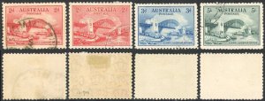 Australia SG141/4 Sydney Harbour Set CTO Cat 225 pounds