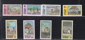 Tokelau # 49-56, Pictorials, MInt Hinged, 1/3 Cat.