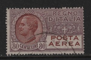 Italy Scott # C5 F-VF used neat cancel nice color cv $ 125 ! see pic !