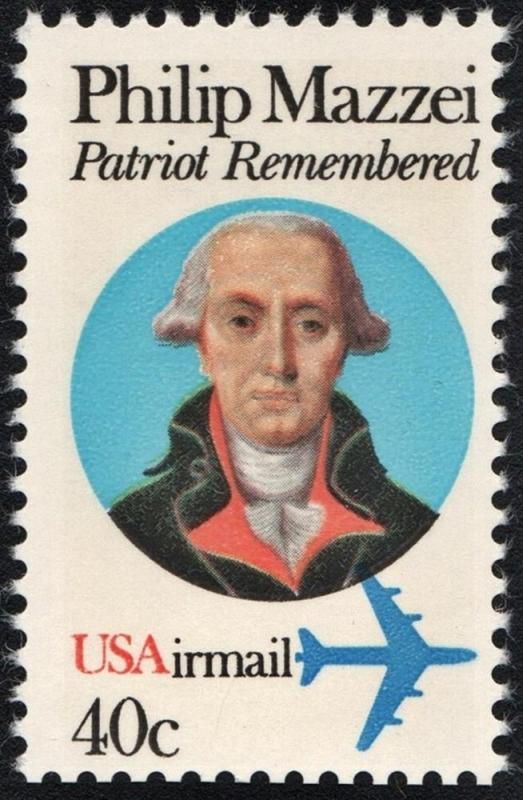 SC#C98 40¢ Phillip Mazzei (1980) MNH