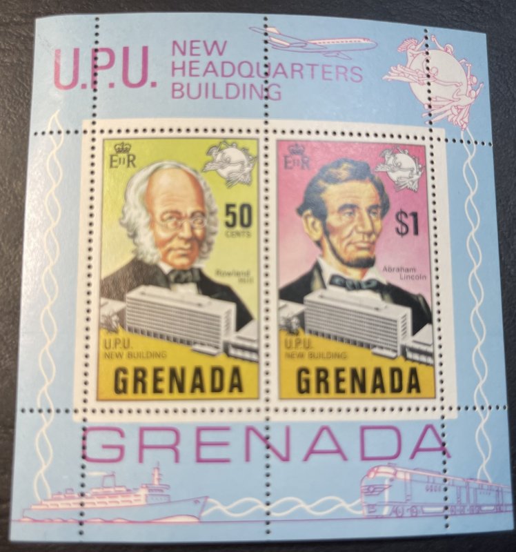 GRENADA # 386a-MINT/NEVER HINGED--SOUVENIR SHEET--1970