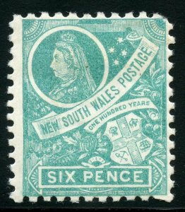 AUSTRALIAN STATES NEW SOUTH WALES SCOTT#105 MINT HINGED