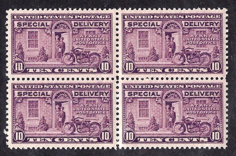 E15 Mint,OG,NH... Block of 4... CV $7.00