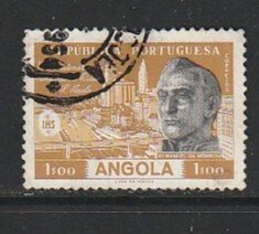 1954 Angola - Sc 385 - used VF - 1 single - Sao Paulo