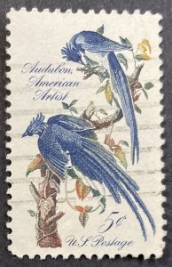 US #1241 Used F/VF 5c Audubon American Artist 1963 [B49.8.2]