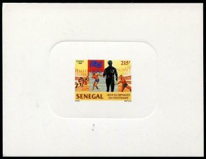 HERRICKSTAMP SENEGAL Sc.# 1213 Olympics Imperf Deluxe S/S