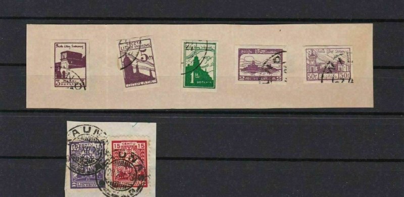 CENTRAL LITHUANIA STODKOWA LITVA STAMPS   REF 6847 