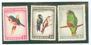 Dominican Republic #602-604  Single (Complete Set)