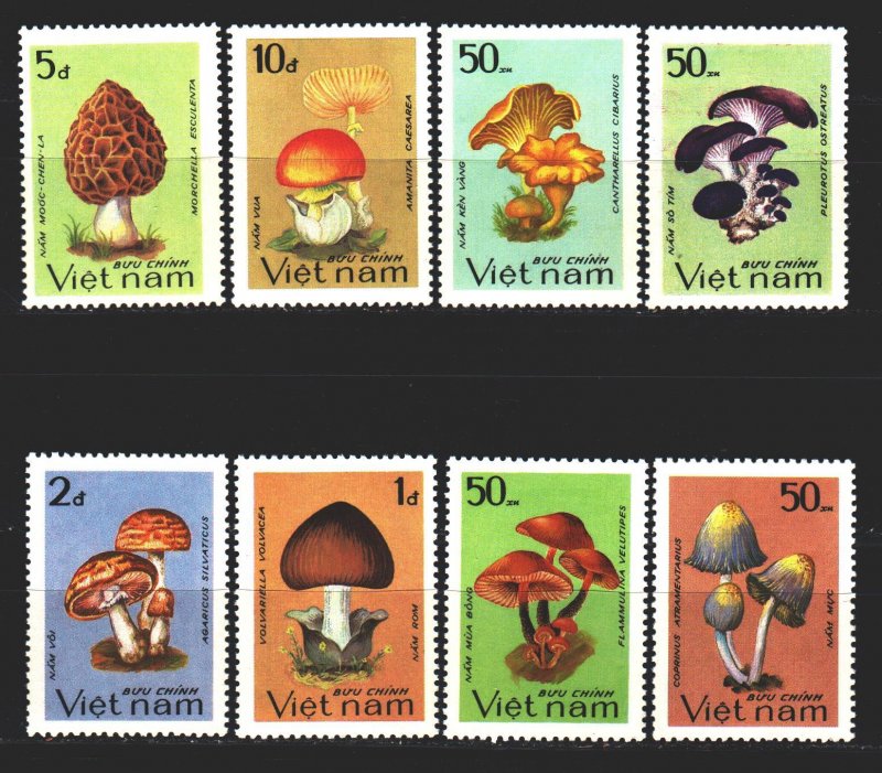 Vietnam. 1983. 1371-78. Mushrooms. MNH. 