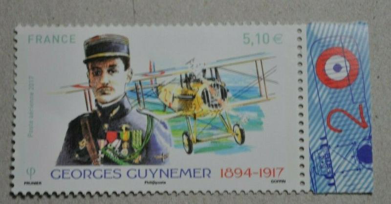 France 2017 - Georges Guynemer WWI  mnh