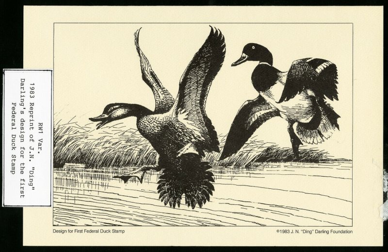 World ODD Duck Collection of Specialty Stamp Items