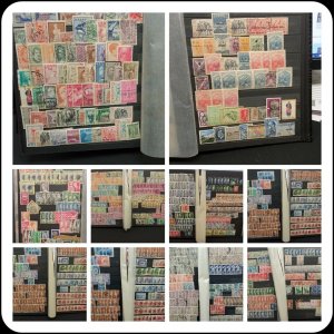 Greek Stamp Collection: Used Greece  Accumulation in Organized Stockbook