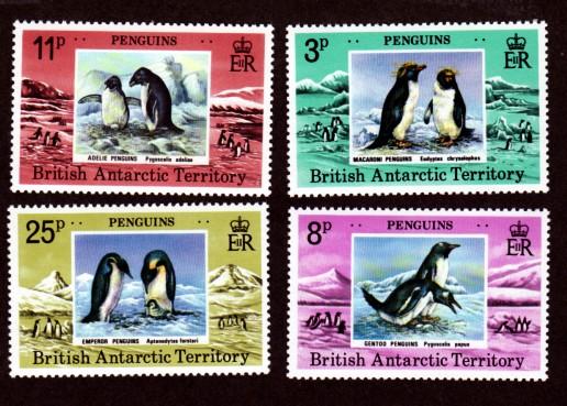 British Antarctic Territory 72-75 Mint NH MNH!