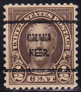 Precancel - Omaha, NE PSS 653-61 - Bureau Issue