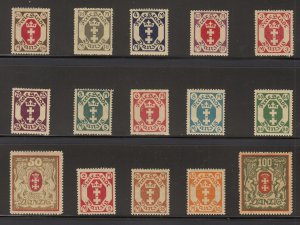 Danzig Scott #81-95 MH