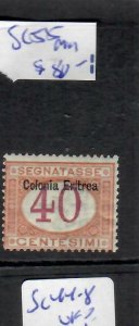 ERETRIA ITALIAN COLONY (P0803B)  POSTAGE DUE  40C  SC J5   MOG 