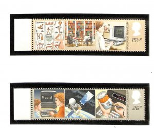 Great Britain, Postage Stamp, #1000-1001 Mint NH, 1982 Technology (BA)