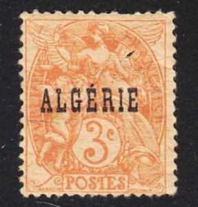 Algeria Scott 3 Good mint OG HR.  FREE...