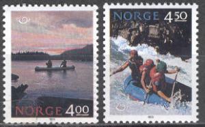 NORWAY 1993 Scott 1036-37 cmplt mnh fvf set - scv $4.50 less 80%=$0.90 Buy it No