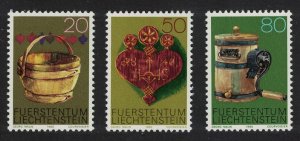 Liechtenstein Alpine Dairy Farming Implements 3v 1980 MNH SG#745-747