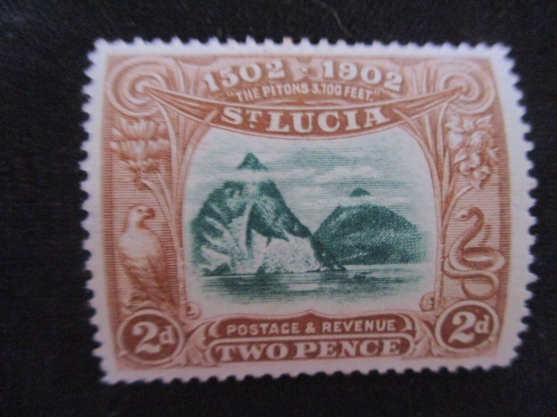 St. Lucia #49 Mint Never Hinged WDWPhilatelic (H6L7) 