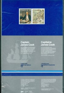 Canada. 1978 Captain James Cook 14 Ct. Mnh.Canada Post Presentation Pack. Sealed