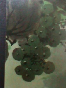 ​KOREA-1993-SC#3232a-  FRUITS AND VEGETABLES-OG CTO -SHEET- VF-LAST ONE