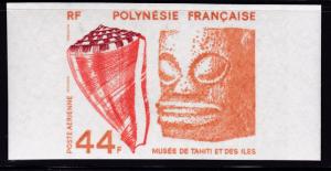 France Polynesia 1979 Airmail Museum  IMPERFs