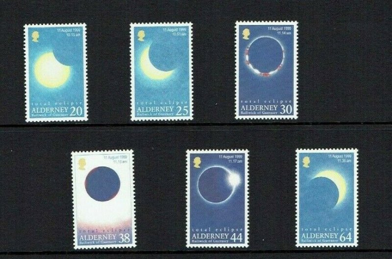 Alderney: 1999, Total Eclipse of thew Sun on 11th August   Presentation Pack