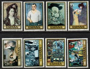 Spain Sc #2108-2115 MNH