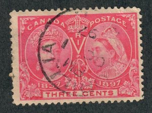 Canada #53 used single