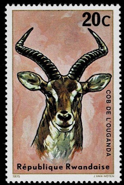 1972-1975 Used Stamps of Rwanda