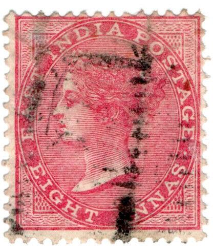 (I.B) India Postal : East India 8a (SG 65)