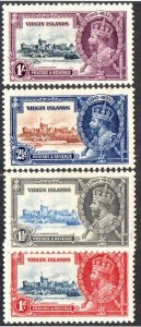 Virgin Islands 69-72 Set Mint hinged