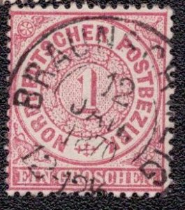 North German Confederation - 16 1869 Used