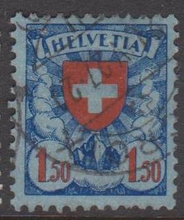 Switzerland Sc#202 Used Thinned