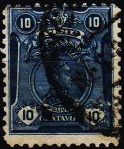 Peru. 1909 10c S.G.377 Fine Used