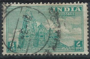 India 1949 - 8a Kandarya Mahadeva - SG318 used