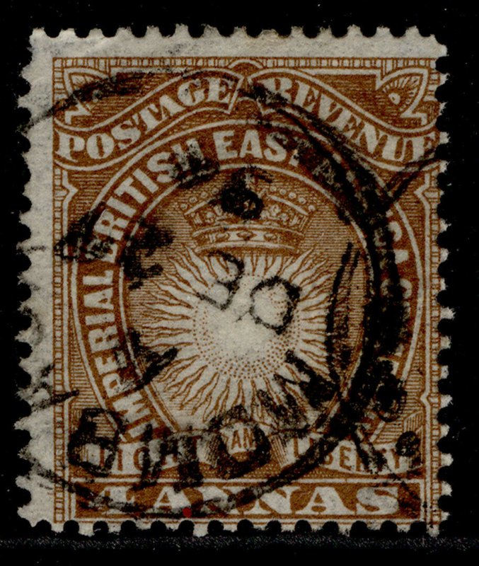 KENYA UGANDA TANGANYIKA QV SG9, 4a yellow brown, FINE USED. Cat £15.