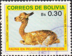 Bolivia  #744  Used